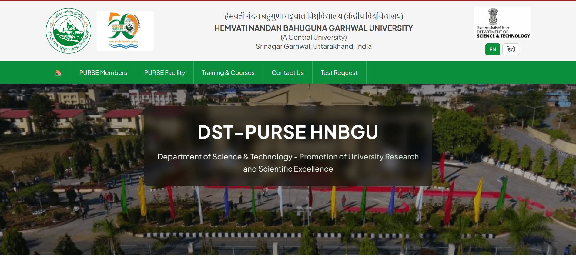 PURSE HNBGU project